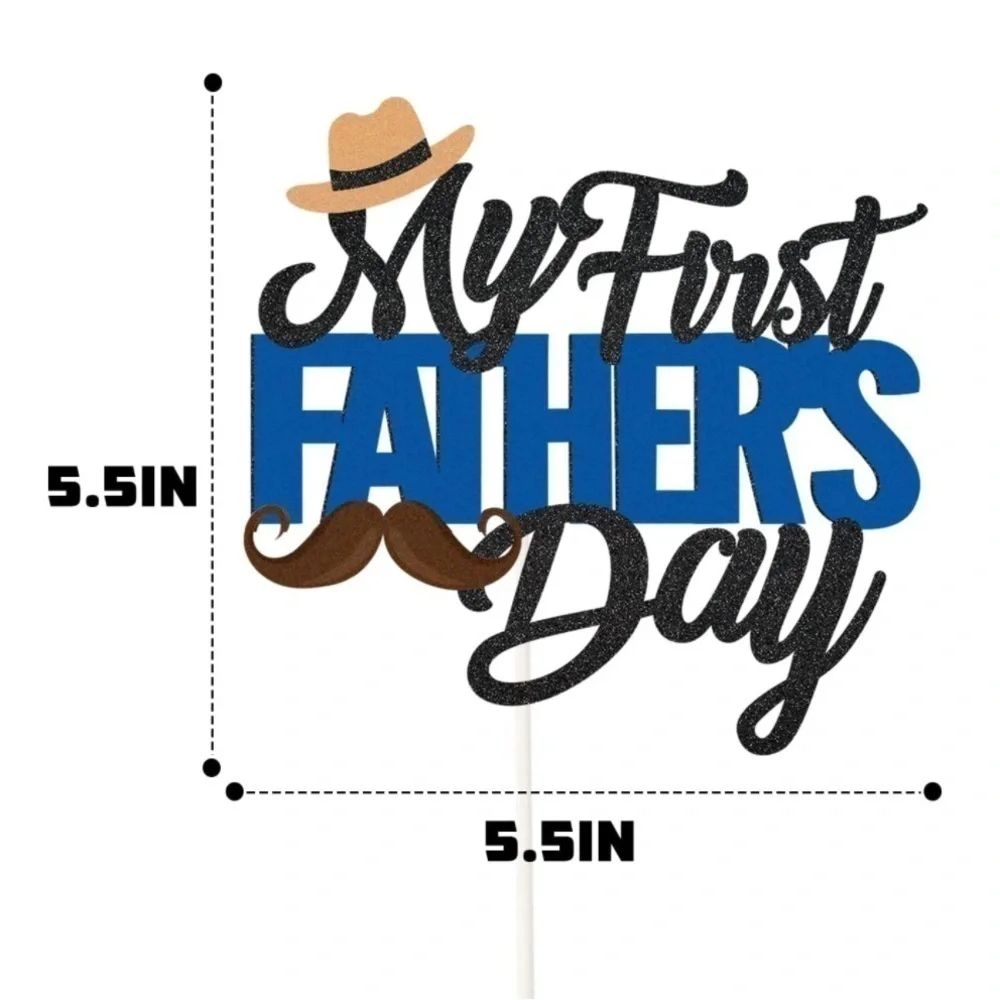 My First Father’s Day Cake Decorations Party Cake Decor cake topper